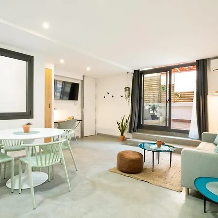 Apartment Amazing 3 Bedroom With Terrace In Poble-sec Barcelona